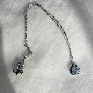 Swarovski Blue Crystal Designer Necklace